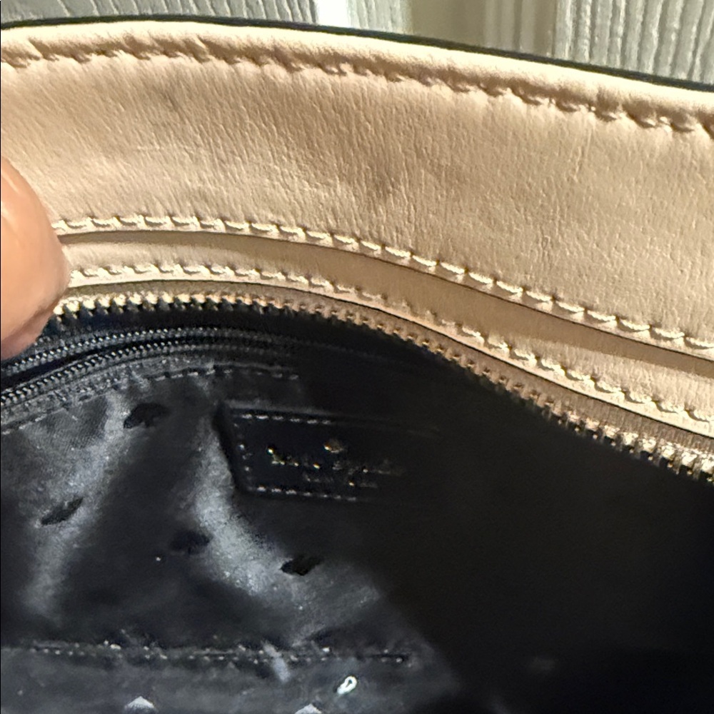 kate spade Black & Taupe Bow Accent Crossbody Bag - Picture 4 of 4
